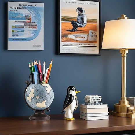 Globe Pen Holder