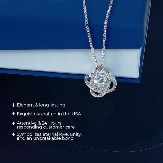 Inspiring White Gold Necklace