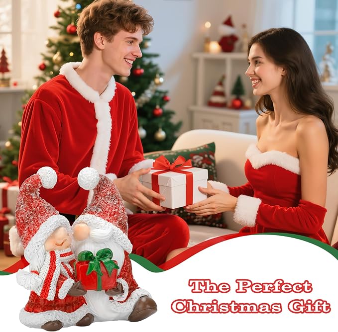 Christmas Gnome Figurine