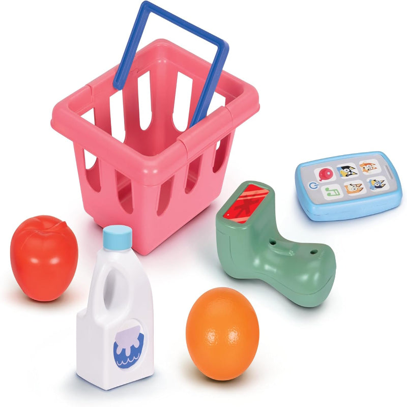 Bluey Shopping Cart Ride On for Baby, Toddler, Kids
