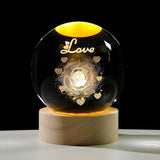 Luminous Nature Crystal Sphere