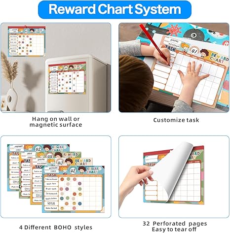 Boho Chore Reward Chart