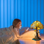 Tiffany-Style Stained Glass Table Lamp