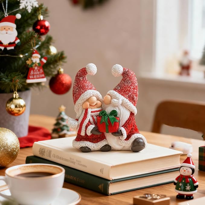 Christmas Gnome Figurine
