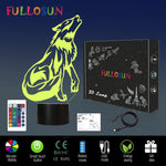 3D Illusion Night Lamp