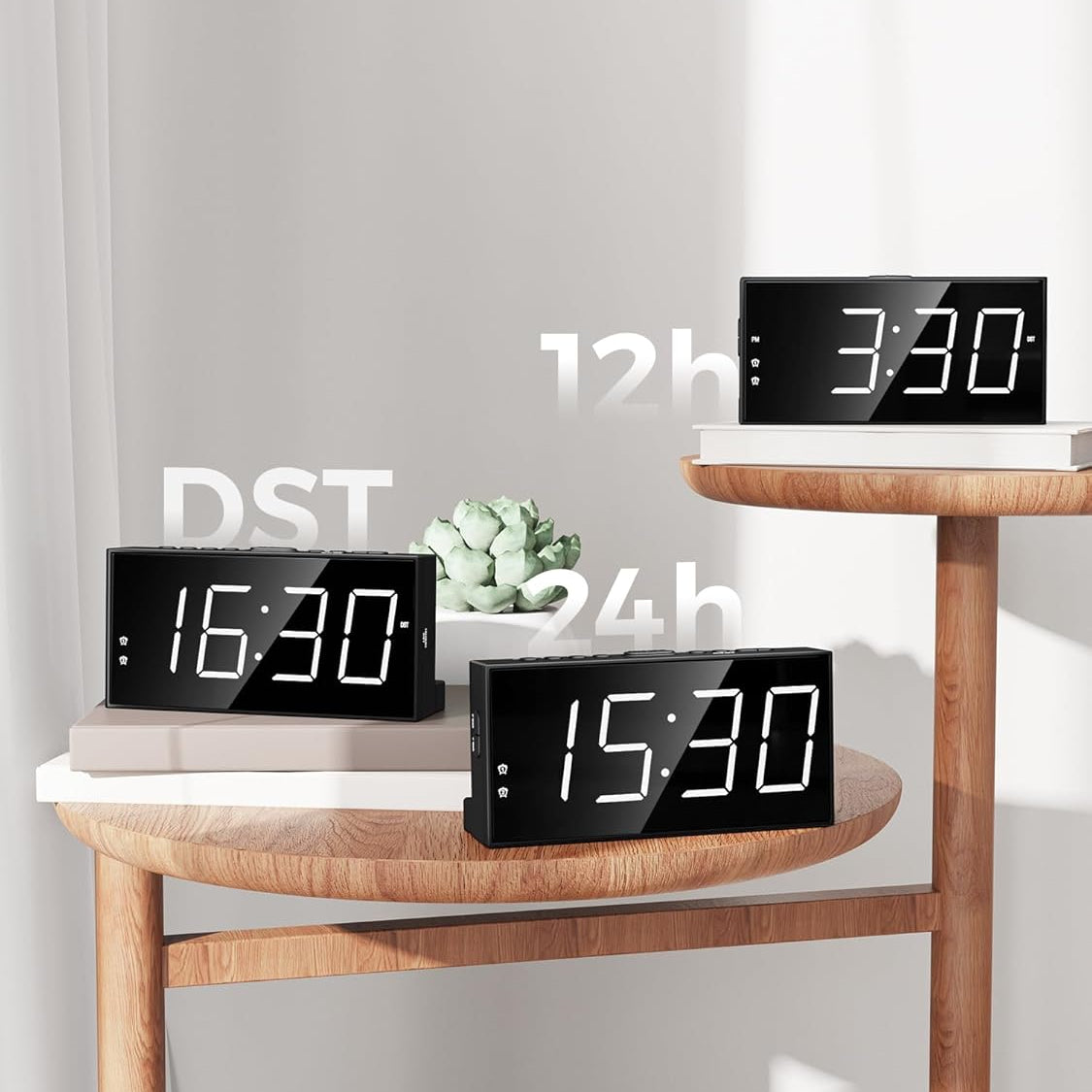 Dual Alarm Digital Clock