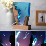 Ocean Resin Diver Lamp