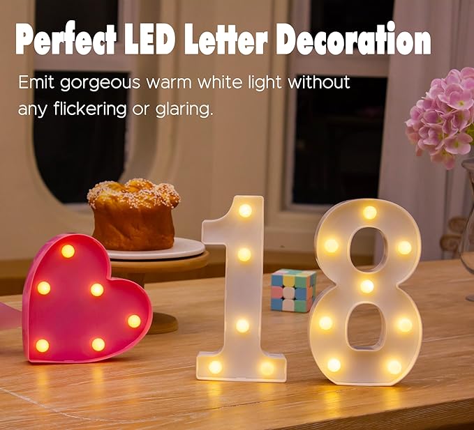 Romantic LED Marquee Lights