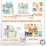 Preschool Learning Activities, 37 Themes Tracing Activity Books Ages 3-8, Toddler Handwriting Practice, Letter Tracing, Kindergarten Workbooks, Travel Game for Trip, Christmas Birthday Gifts
