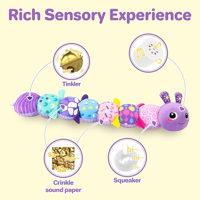 Sensory Musical Baby Caterpillar