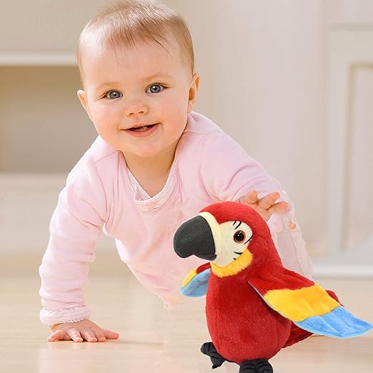 Talking Parrot Plush