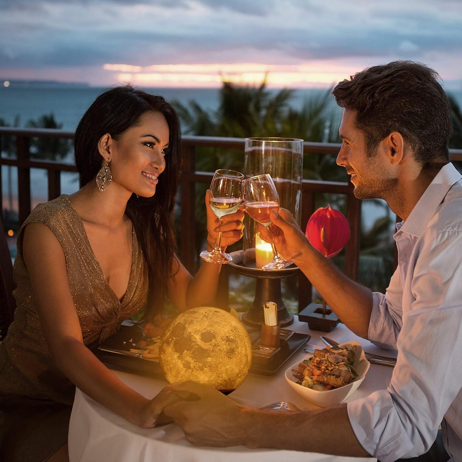 PeacePlanet Moon Lamp