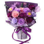 Lovenfold Flowers for Delivery,Preserved Flowers Bouquets,Red Rose Bouquets that Last 1-3 Years,Birthday Flowers Gifts for Women Mom Grandma Wife Friends