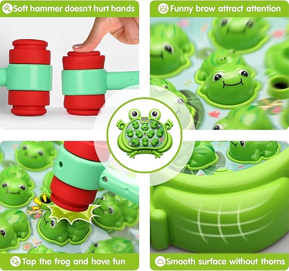 Frog Whack Learning Toy