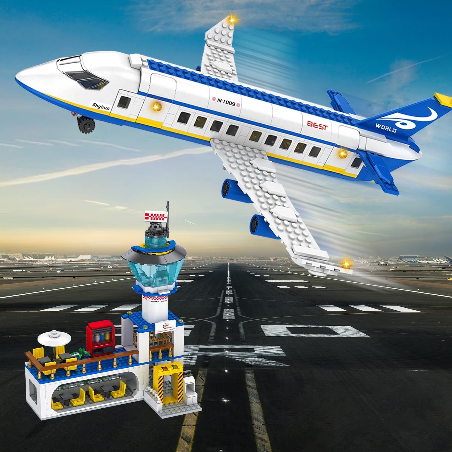 City Airport Building Set