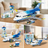 City Passenger Airplane Building Set