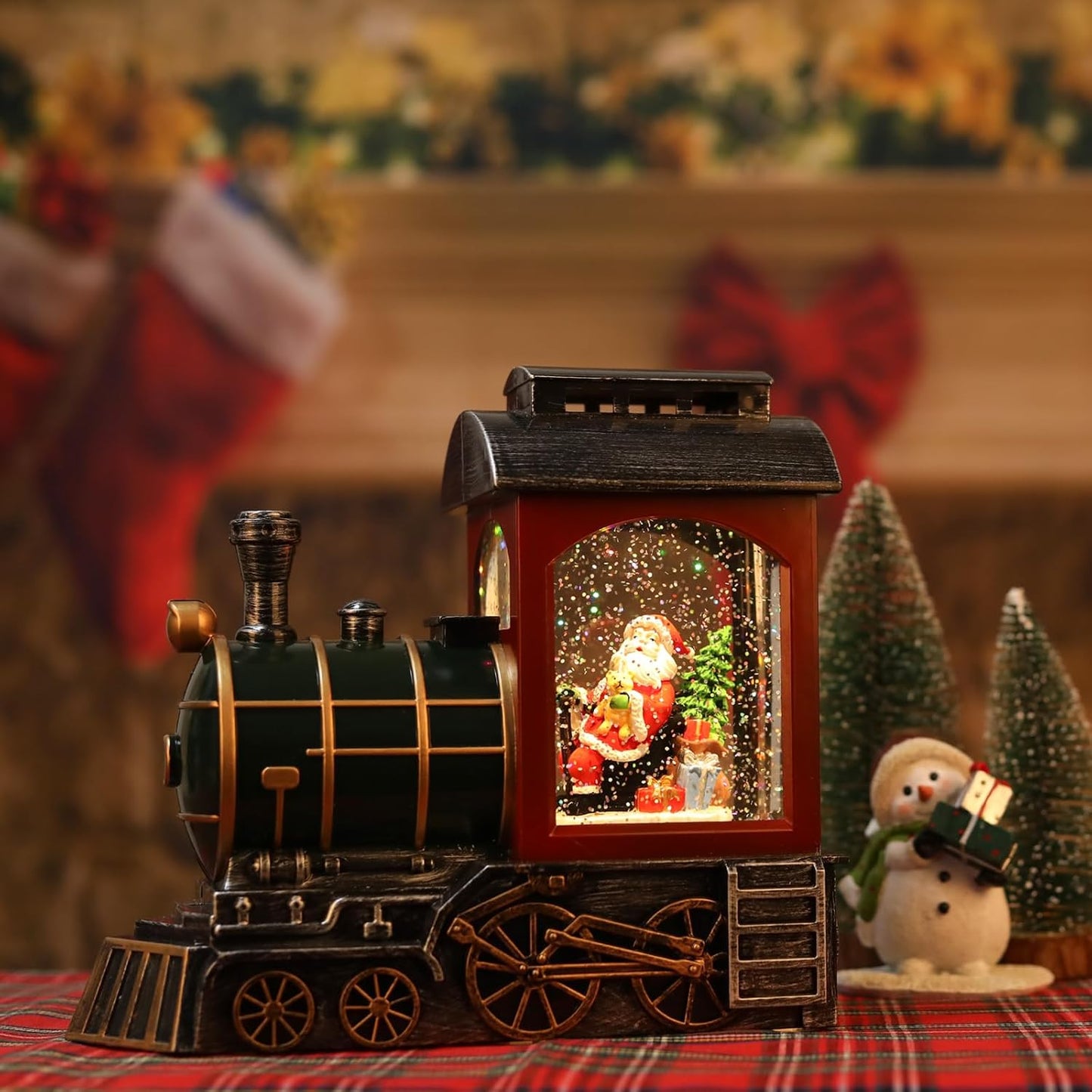 Christmas Musical Snow Lantern