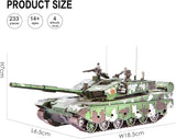 Piececool Metal Tank Models