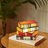 Resin Stacked Books Lamp