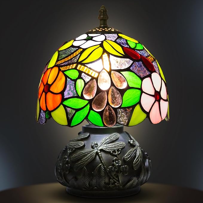 Tiffany-Style Stained Glass Table Lamp