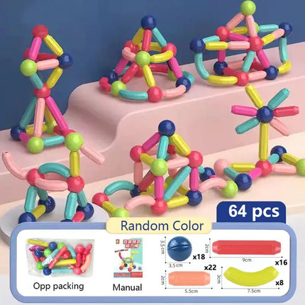 MagnetPlay™ Constructive Magnetic Building Blocks