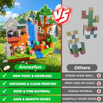 Annexfun 300 PCS Magnetic Blocks - Magnetic Building Blocks, Stacking Magnets for Kids, Sensory Toy for STEM Montessori Sensory Toys for Kids 3+ Boys and Girls Easter Christmas Birthday Gifts