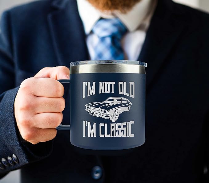 Insulated Stainless Steel Dad Mugs