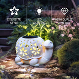 Solar Turtle Garden Lantern