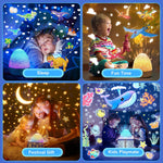 PIKOY Dinosaur Toys for Kids 3-5 Easter Gifts for Kids Toys Night Light Projector Dinosaur Eggs Easter Eggs | 15 Sounds & 3D Films | 31Colors & Remote Control | Boy Toys, Boys Room Decor
