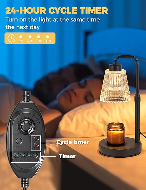 Dimmable Candle Warmer Lamp