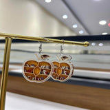 Book Lover Drop Earrings