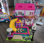 Pink Summer Villa Building Set