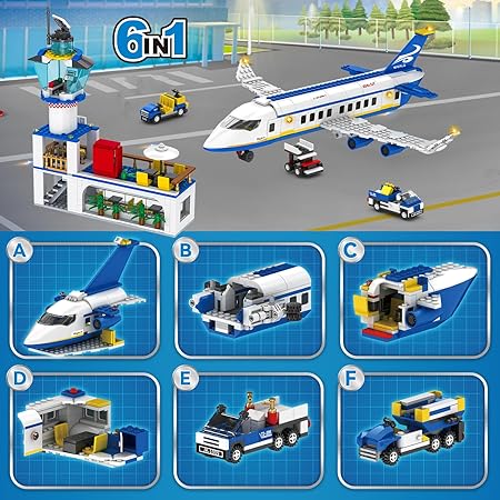 City Airport Building Set