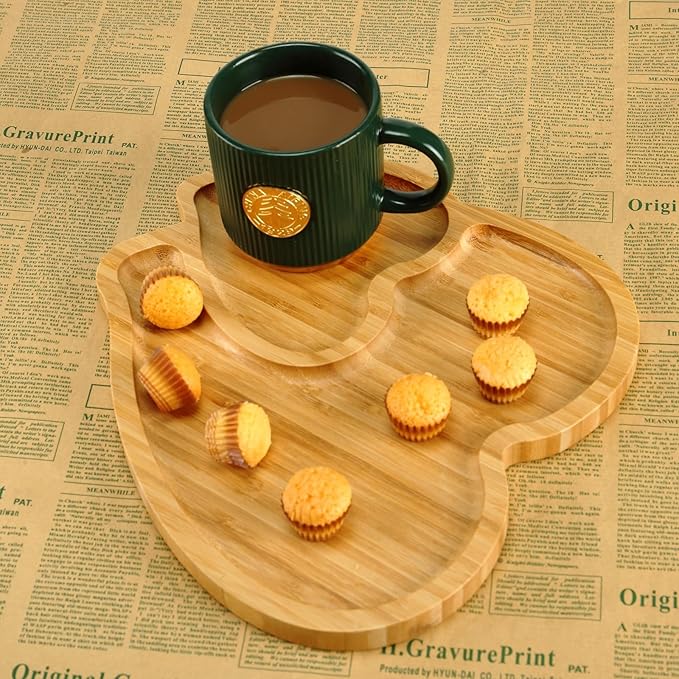Heart Shaped Bamboo Board