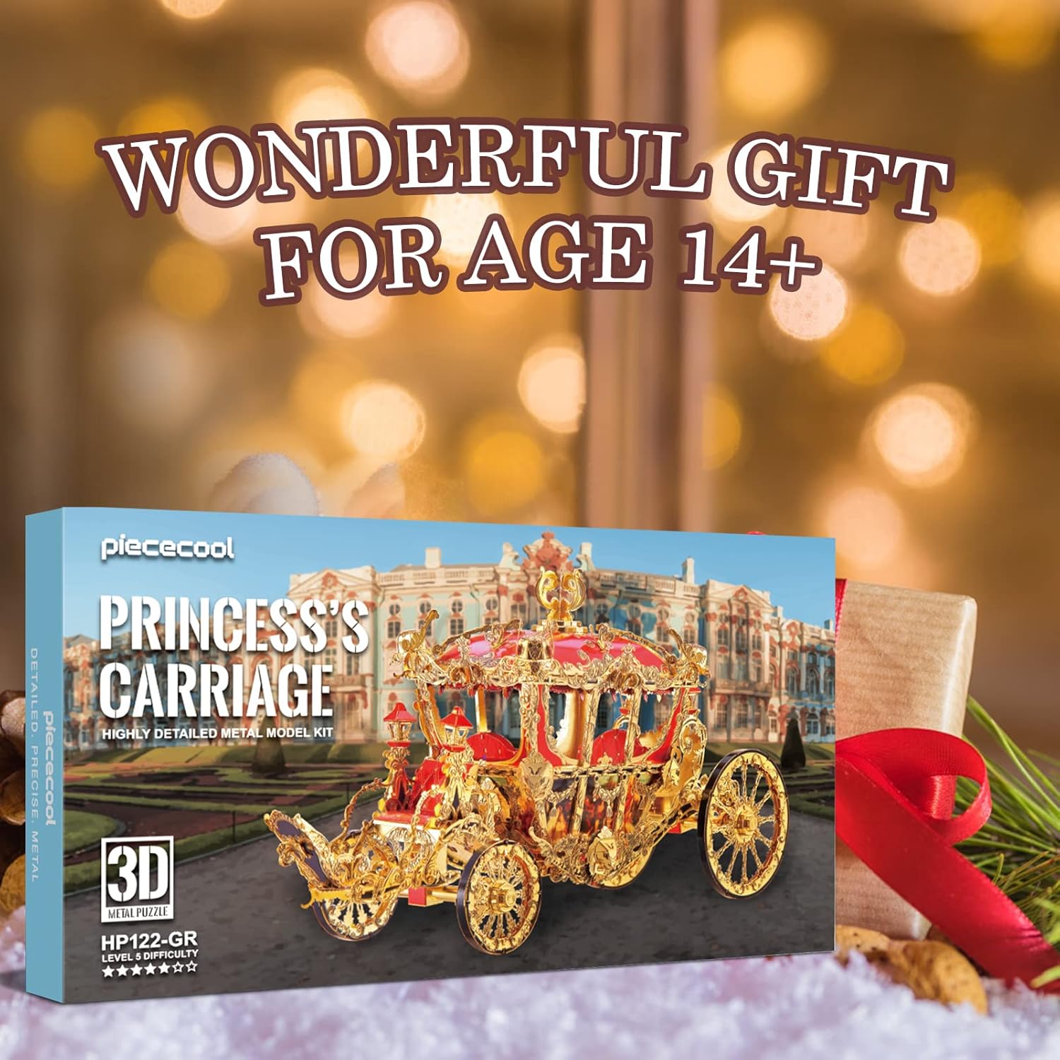 Princess Carriage Metal Puzzle