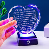 Crystal Heart LED Keepsake