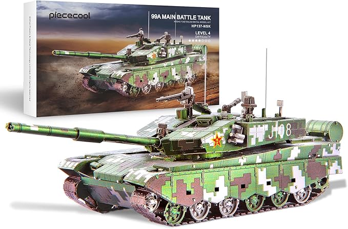 Piececool Metal Tank Models