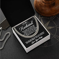 Husband Cuban Chain Necklace