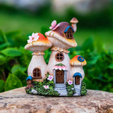 Solar Mushroom Fairy House