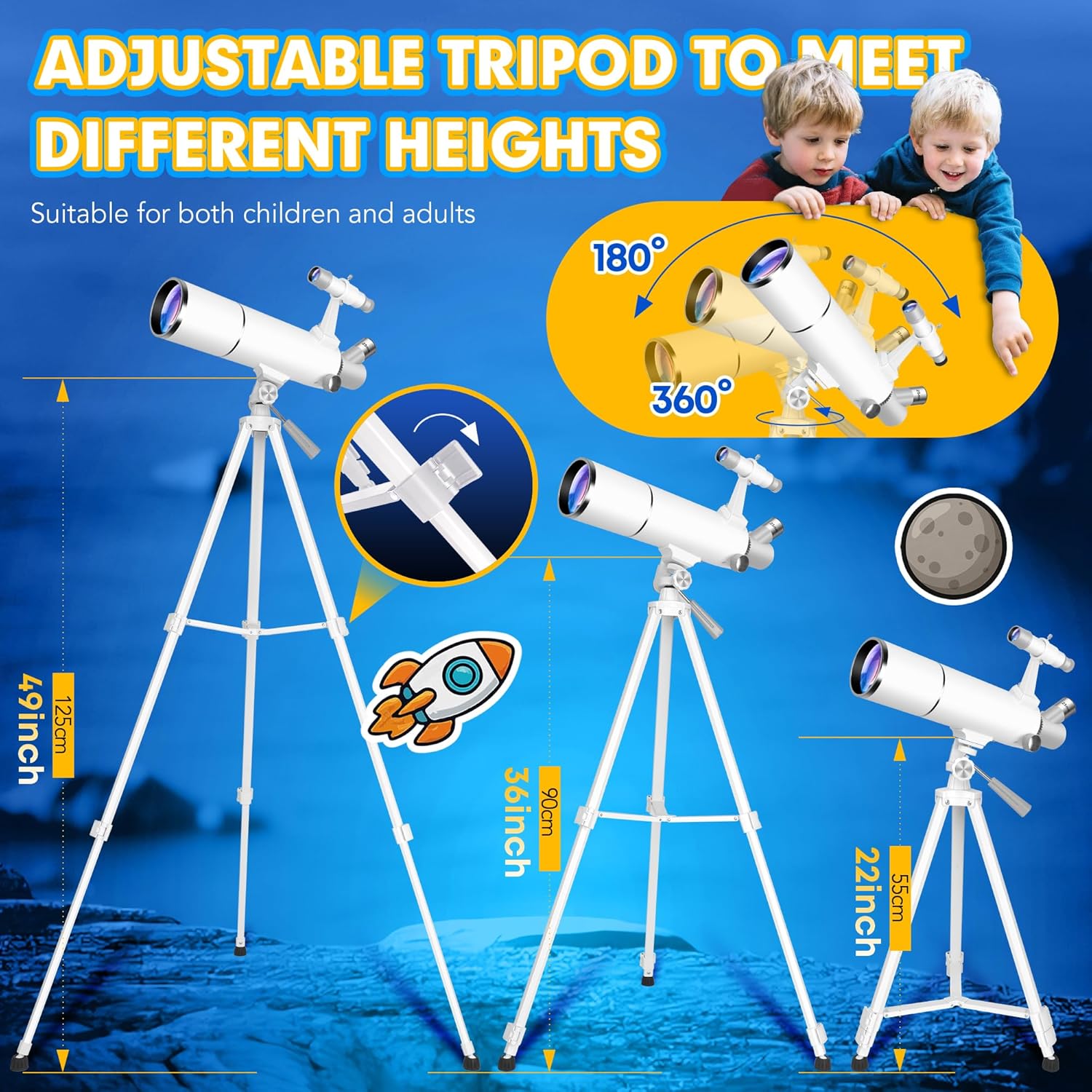 Kids Astronomy Telescope Kit