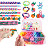 DDAI Arts and Crafts for Kids Age 8-12 Friendship Bracelet Making Kit for Girls - Best Birthday Gifts Ideas for Girl 7 9 10 11 Year Old - Popular Bracelets String Maker Toys Set