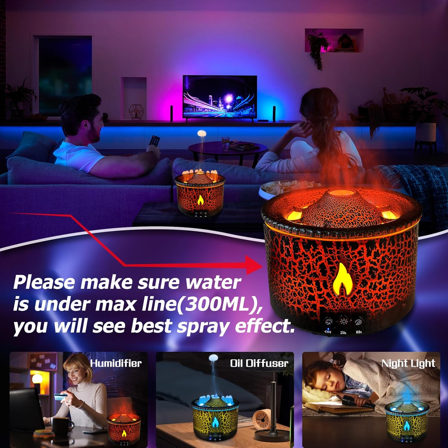 Volcano Essential Oil Diffuser