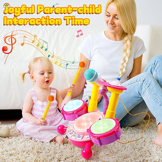 Toddler Musical Drum Set