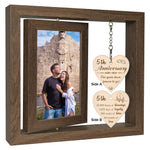 I Can't Say I Love You Enough - So This is Your Reminder Rotating Picture Frame, Sentimental I Love You Reminder Gifts for Her Him Girlfriend Boyfriend (Display 2 4x6)