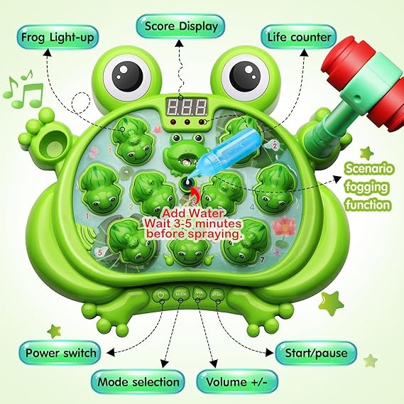 Frog Whack Learning Toy