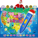 Interactive Talking Learning Maps for Kids