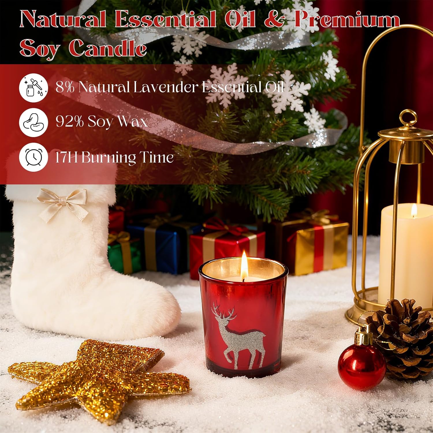 Christmas Gift baskets for Women, Christmas Gift Sets for Mom, Her, Wife, Girlfriend, Care Package for Women, Birthday Unique Gifts, Holiday Gifts Basket with Canvas Tote Bag Sock Tumbler Flower