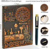 Timeless Embossed Memory Journal