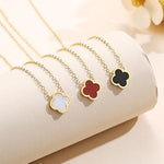 Four Leaf Clover Pendant Necklace