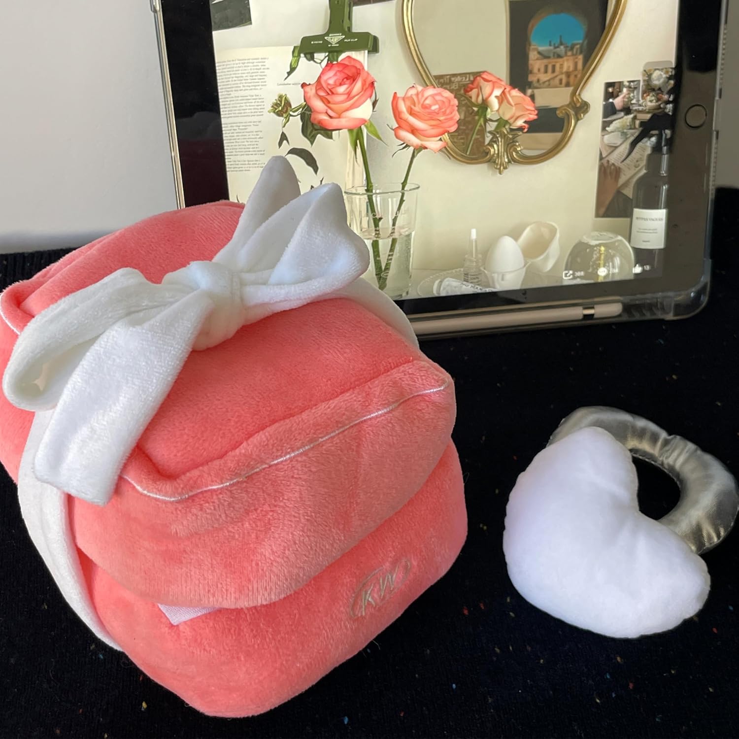 Plush Dog Ring Bearer Box